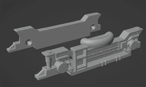 Archivo STL Gratis Bogies BX1 Escala TT120 Para EMU Clase 313 Plan