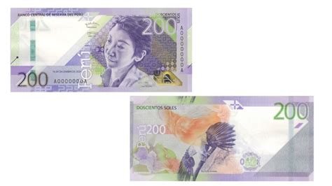 BCRP emite billete de S 200 con nuevo diseño Revista Economía