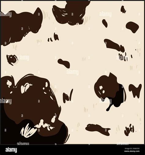 Hide Cow Skin Cartoon Vector Illustration Stock Vector Image And Art Alamy