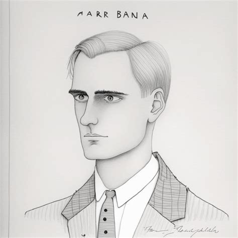 Armin Arlert In The Art Style Of Saul Steinberg