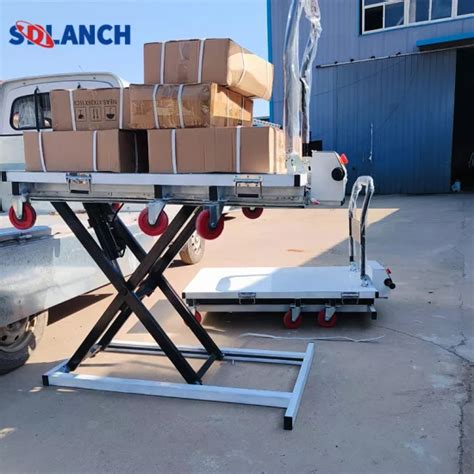 Hydraulic Electric Pallet Hand Trolley Mobile Roller Price Working Self