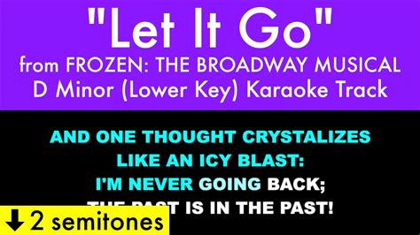 Let It Go Frozen Lyrics Sheet