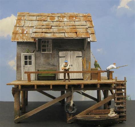 Fishing Shack HO Scale 9 Model Train Structures Flickr