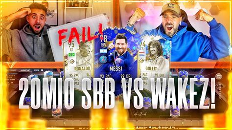 Fifa 23 Mega Fail💀20 Mio Coins Squad Builder Battle Vs Wakez🔥😱 Youtube