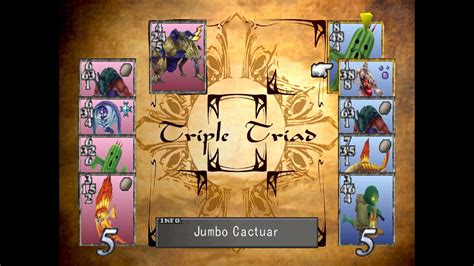 Final Fantasy 8s Triple Triad Card Game Explained