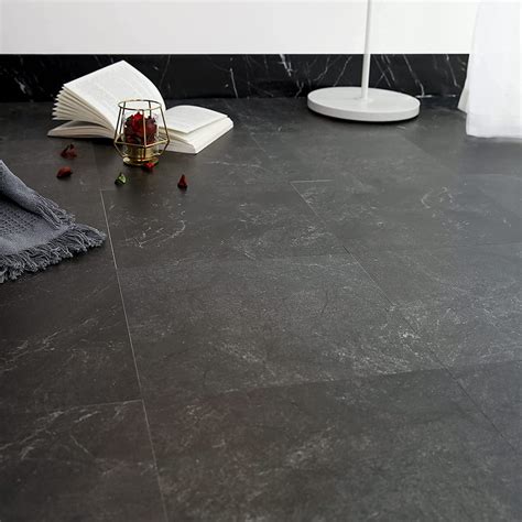 Black Marble Floor Tiles