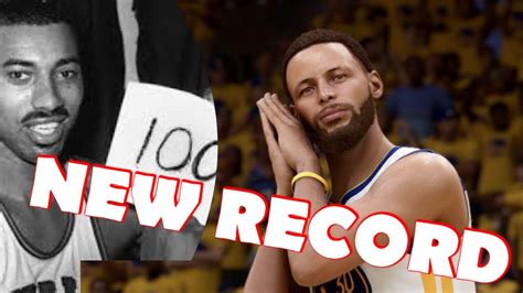 I Tried To Break Wilt Chamberlain S Point Record Youtube