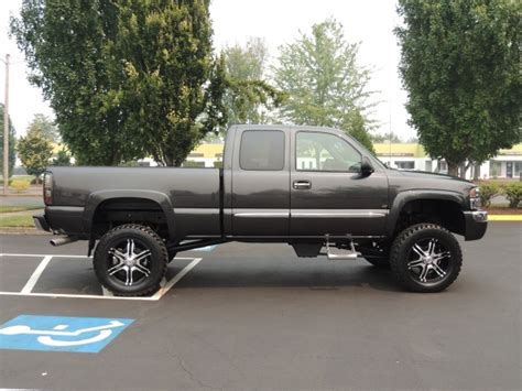 2003 Gmc Sierra 1500 4dr Extended Cab Lifted Leather New 35 Mud Tires