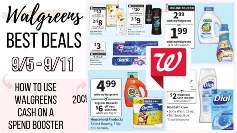 Best Walgreens Deals Cheap Tide Olay Axe Moneymaker