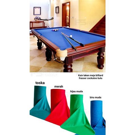 Jual Laken Meja Biliar Bulu Woll Billiard Feet Feet Feet All