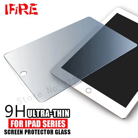 Full Cover Tempered Glass For Apple ipad mini 1 2 3 4 Screen Protector ...