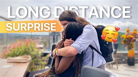 Long Distance Relationship Surprise Meeting After A Long Time 😱💍 Youtube