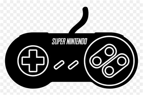 Transparent Nintendo Png - Super Nintendo Controller Vector, Png ...