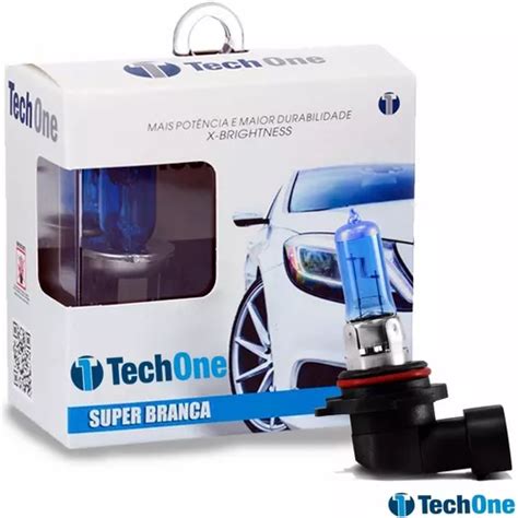 Kit Lâmpadas Super Brancas Techone H11 8500k Efeito Xenon