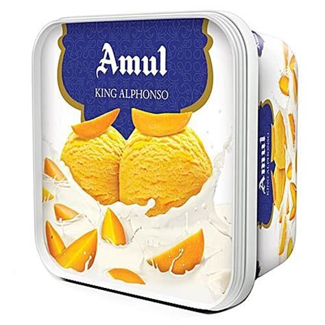 Buy Amul Ice Cream King Alphonso 1 Lt Box Online At Best Price Of Rs