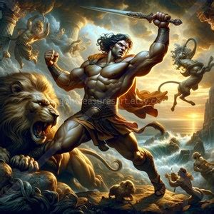 Hercules Download: Digital Art, Instant Downloadable Wallpaper ...