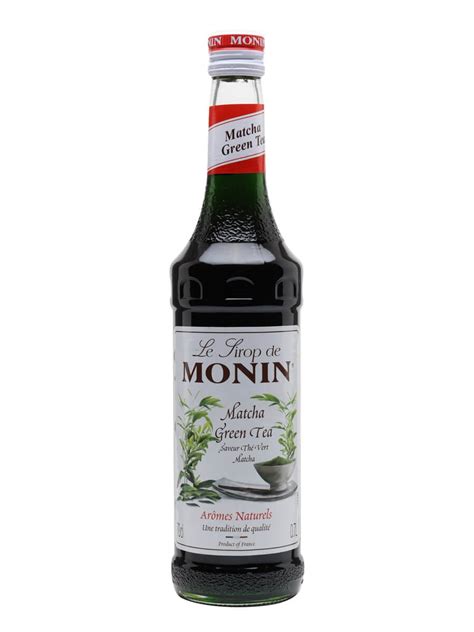 Monin Matcha Green Tea Syrup The Whisky Exchange