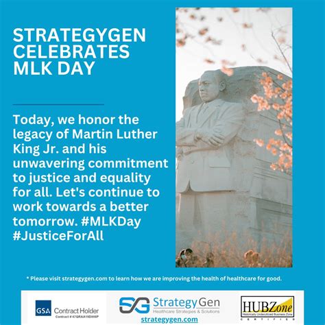 StrategyGen Celebrates Martin Luther King Jr. - StrategyGen Co