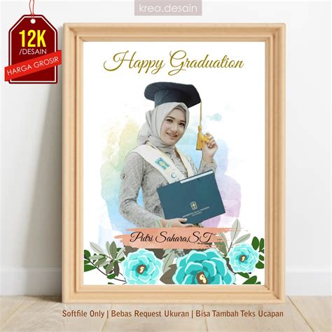 Jual Kado Wisuda Desain Foto Jasa Desain Foto Shopee Indonesia