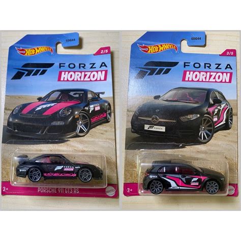 Hot Wheels Porsche 911 GT3 RS Forza Horizon Hot Wheels 19 Mercedes Benz A Class Unit