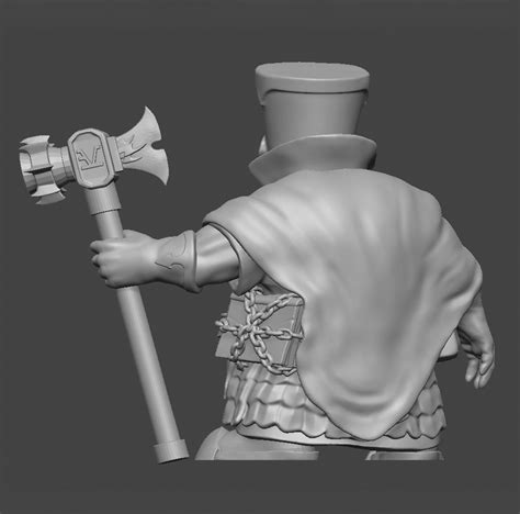 Stl File Evil Dwarf 🧙・3d Print Design To Download・cults