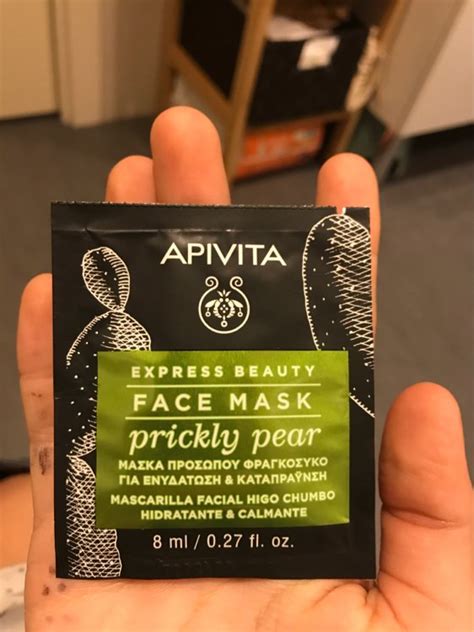 Apivita Express Beauty Face Mask Prickly Pear 2 X 8 Ml 0 27 Fl Oz