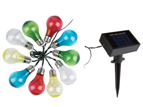 Catena Luminosa Ad Energia Solare Giardino Fan Di Lidl