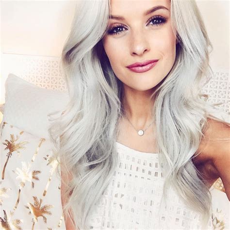 Oyster Grey Is The Pearlescent Summer Hair Colour Trend That The Cool