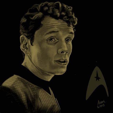 Star Trek portrait series 08 - Chekov - Yelchin | Star trek movies, New star trek movie, New ...