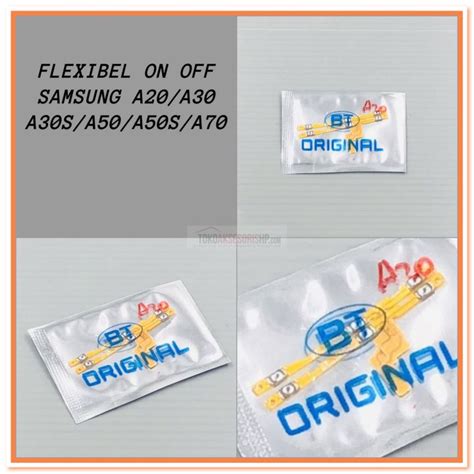 Flexibel On Off Power Samsung A20 A30 A30s A50 A50s A70 Flexible Lazada Indonesia