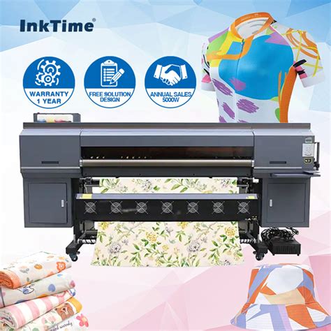 M Large Format Head Dye Sublimation Textile Fabric Printer Machine