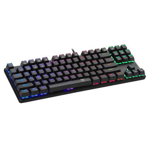 Teclado Gamer Mec Nico T Dagger Bora Switch Brown Rgb Terabyte