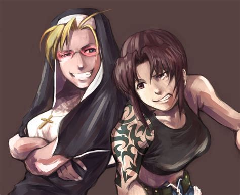 Balalaika Bl Revy Anime Ero Black Lagoon