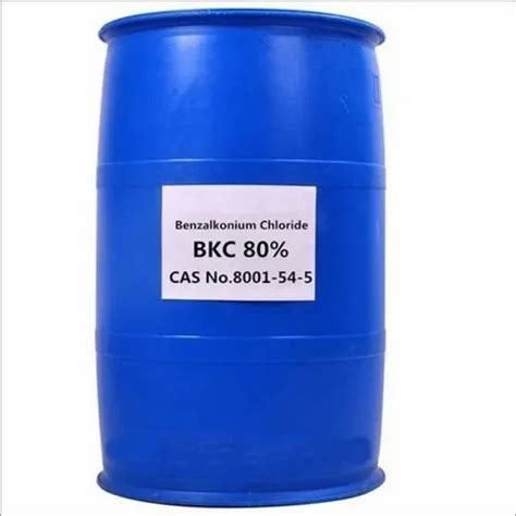 Benzalkonium Chloride 50 80 For Surface Disinfectant Liquid At Rs