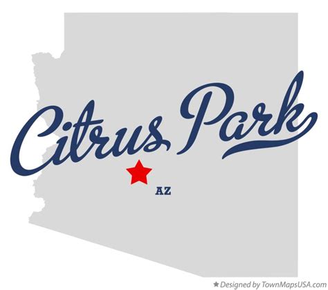 Map of Citrus Park, AZ, Arizona