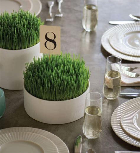 20 Artificial Wheat Grass Centerpiece