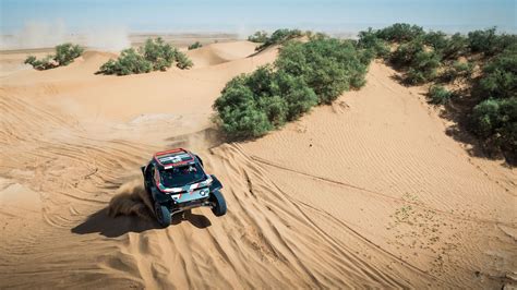 Rallye du Maroc Étape 3 Sébastien Loeb gagne sur le fil AutoHebdo