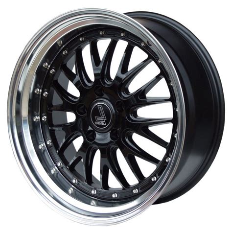 Lenso Cl5 Gloss Black Polished Lip Alloy Wheels With Stunning Look For