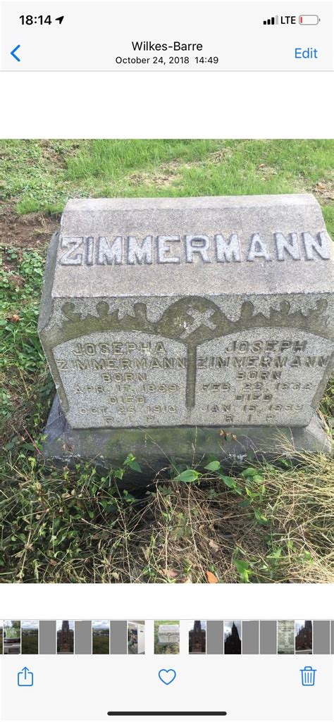 Heinrich Joseph Zimmermann Find A Grave Memorial