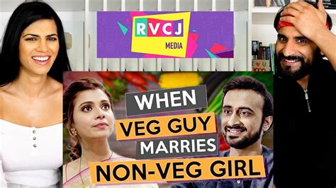 When Veg Guy Marries Non Veg Girl Reaction Rvcj Ft Abhinav