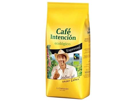 Café Intención Ecológico Espresso 4 x 1kg koffiebonen bol