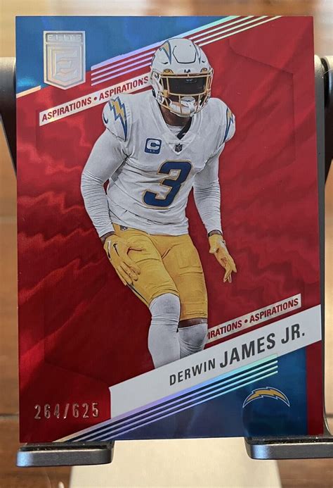 Donruss Elite Football Derwin James Jr Aspirations Shimmer