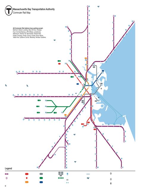 2023 01 23 Commuter Rail Map | PDF | Passenger Rail Transport | East ...