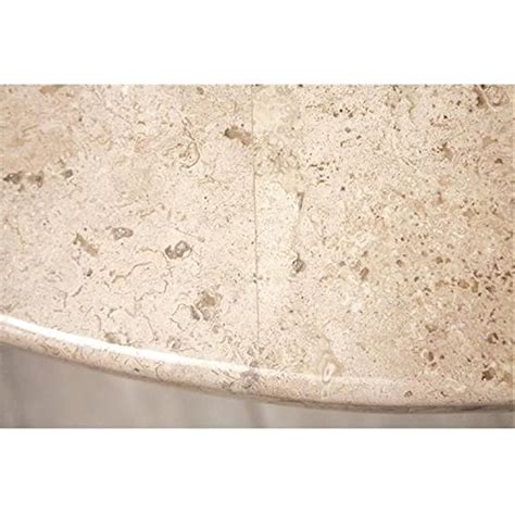 Bowery Hill Contemporary Round Stone Top Coffee Ubuy India