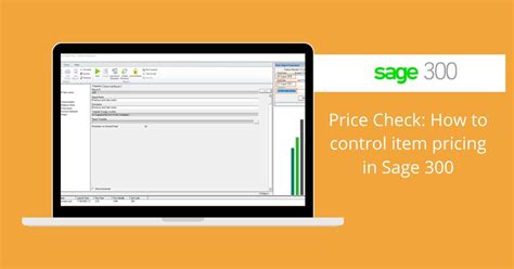 How To Control Item Pricing In Sage 300 Sage Software