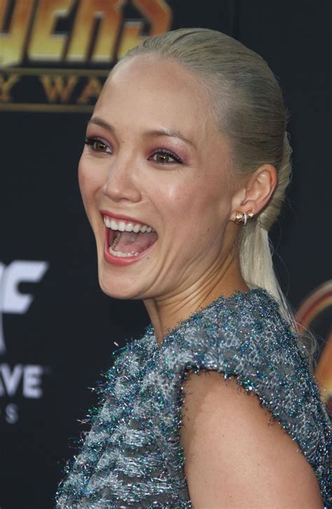 POM KLEMENTIEFF at Avengers: Infinity War Premiere in Los Angeles 04/23/2018 – HawtCelebs