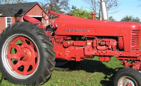 red tractor  stock photo public domain pictures