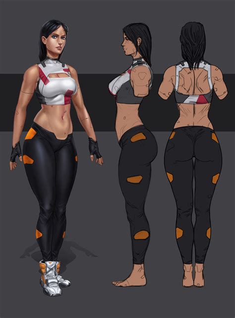 Artstation Main Character Design Salvador Trakal Female Character