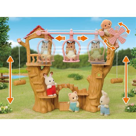Игровой набор Sylvanian Families Детская канатная дорога купить по цене ...