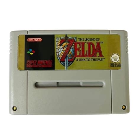 Cartouche De Jeu Snes The Legend Of Zelda A Link To The Past Super